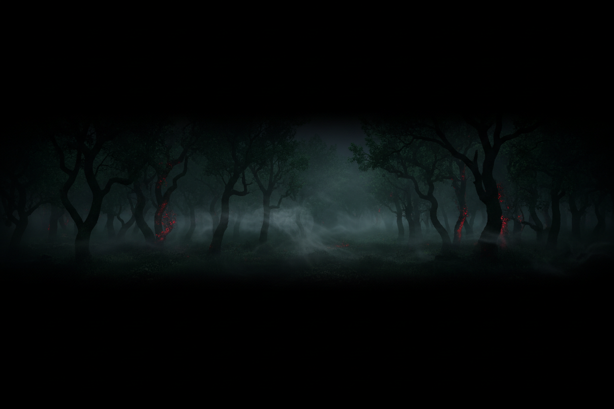 Dark Forest Background